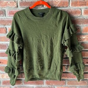 J.Crew Ruffle Sweater